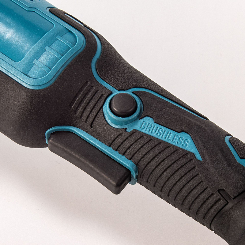 Безжичен ъглов шлайф с безчетков двигател, литиева батерия, преносим, малък размер, шлайфане и полиране