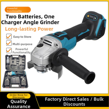 Безжичен ъглов шлайф с акумулаторна литиева батерия, 5V захранване