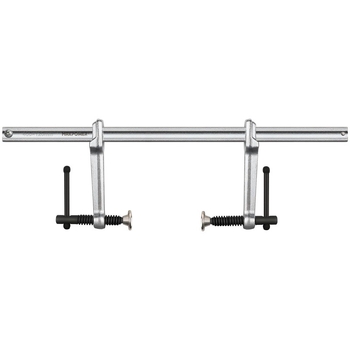 Многофункционална F-щипка от хром-ванадиева стомана, с механизъм на пръчката с двойна сила и тежък разширител