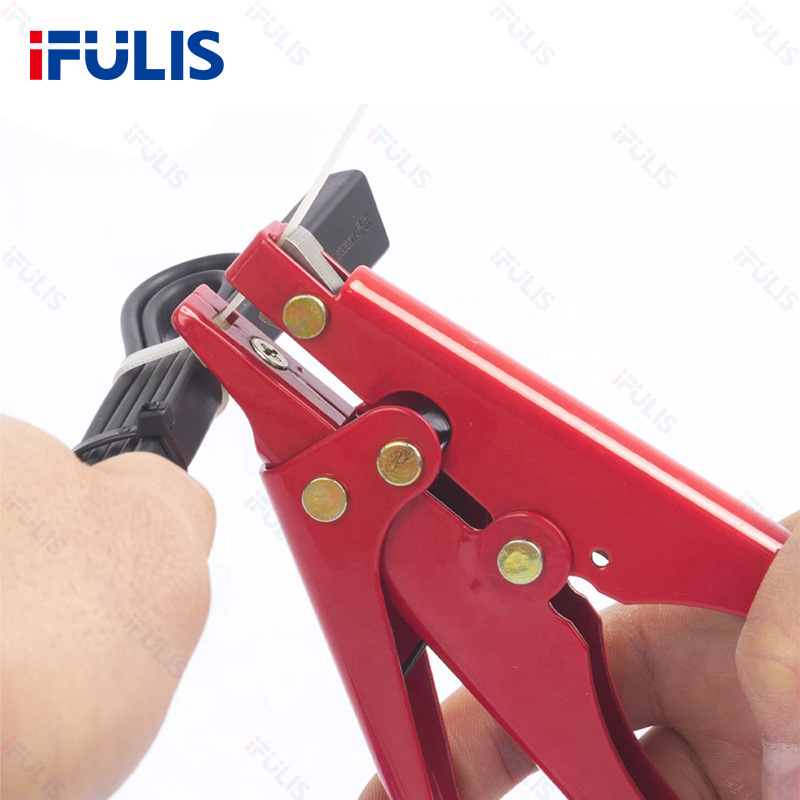 Ifulis HS-519 Nešiojamas Kabelių Įtempimo Pistoleto, Aukštos anglies plienas, Svoris 0.26, Tinka kabeliams