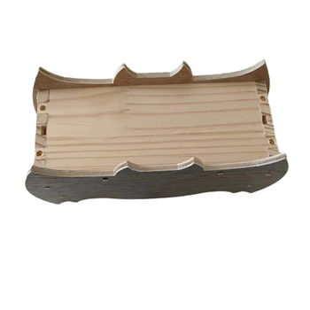 Εξωτερικό ξύλινο σπίτι νυχτερίδων, σε μορφή νυχτερίδας, 2 δωμάτια, θέρμανση για τον χειμώνα