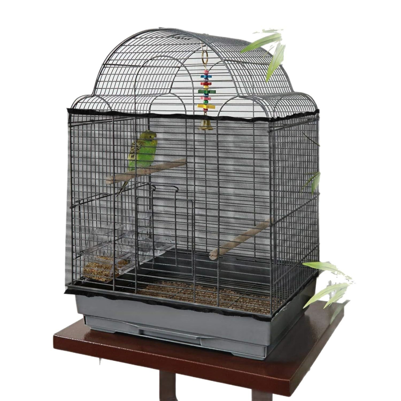 Pokrov mrežaste kućice za ptice, podesiv i elastičan mrežasti materijal, Hui Feng, za ptice