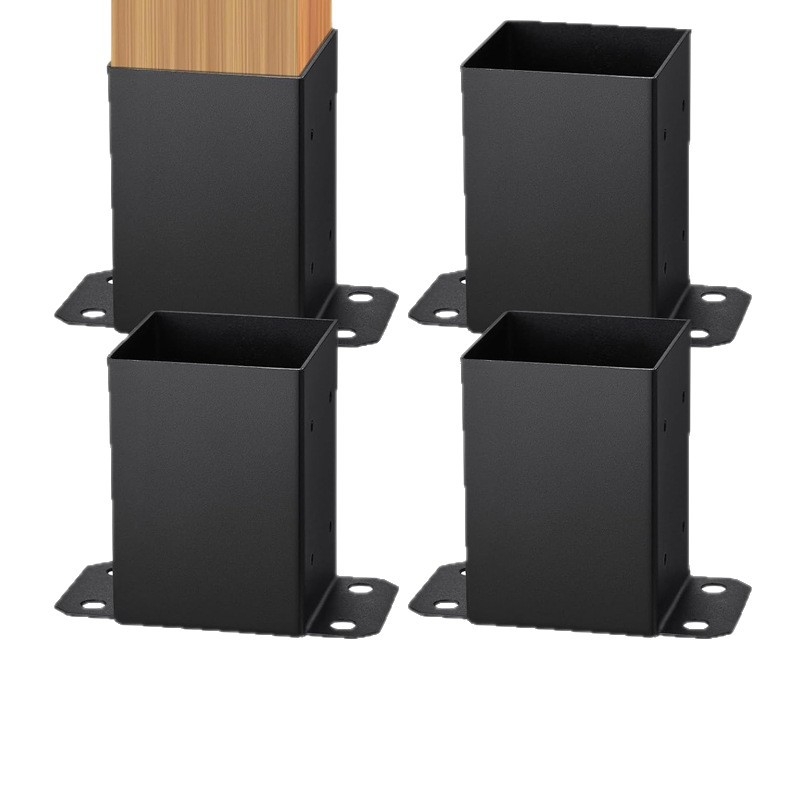 Дървена скоба за база на колона, тежкотоварна, модел Courtyard column base, марка Aiger