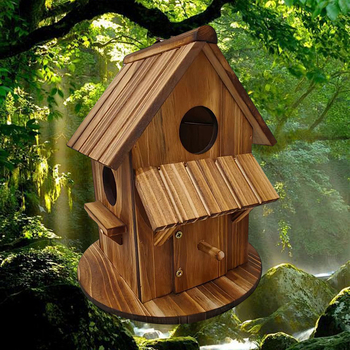 Ξύλινο σπίτι για πουλιά | Μάρκα: Ancient rhyme and fine art | Υλικό: Ξύλο | Κατάλληλο για πουλιά