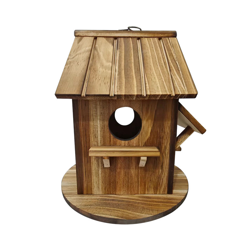 Medinis paukščių namelis | Prekės ženklas: Ancient rhyme and fine art | Medžiaga: Mediena | Tinkama paukščiams