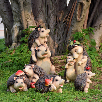 Κουνελάκι διακοσμητικό κήπου από συνθετική ρητίνη, αγροτικού στυλ, για εξωτερικούς χώρους σε μικρο-τοπίες