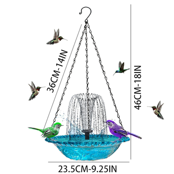 Εξωτερικός κρεμαστός τροφοδότης για κολλιβρία – μπαλκόνι και κήπος, διακοσμητικό σκηνής τοποθέτησης, κωδικός Ql—1, στυλ 20618266479