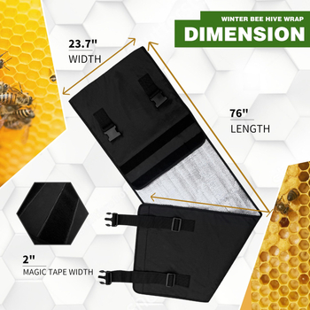 Κάλυμμα μόνωσης κυψέλης από Oxford ύφασμα; τύπος: θερμική τσάντα; σκοπός: μόνωση