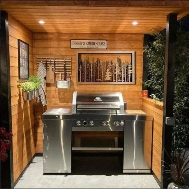 1 τεμάχιο Forest Wildlife 3D art – PP διακοσμητικό πάνελ, κυκλικό σχήμα