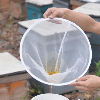 Mézszűrő – Nylon szűrőkendő az idegen anyagok eltávolítására, méhészethez való eszköz