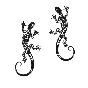 Gecko metalni zidni ukras – željezo, graviran, nepravilnog stila, moderan dizajn reptila za unutarnji dvorište ili balkon