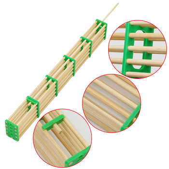 Εργαλεία μελισσοκομίας — θήκη μεταφοράς βασίλισσας μελισσών από μπαμπού, μακρύς σχεδιασμός