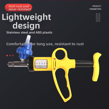 Κτηνιατρική συνεχής σύριγγα με καθετήρα τύπου φιάλης για τον εμβολιασμό αγελάδων