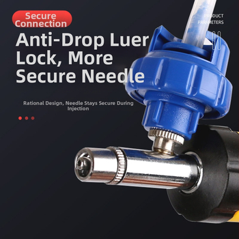 Κτηνιατρική συνεχής σύριγγα με καθετήρα τύπου φιάλης για τον εμβολιασμό αγελάδων