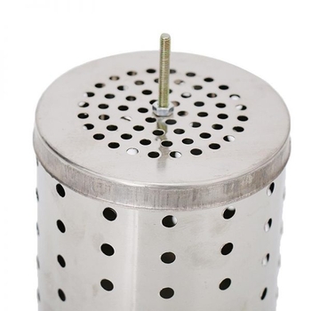 Μελισσοκομικός καπνιστήρας με εσωτερικό θάλαμο από ανοξείδωτο χάλυβα, ανθεκτικός στην παραμόρφωση, λειτουργεί σε θερμοκρασία δωματίου