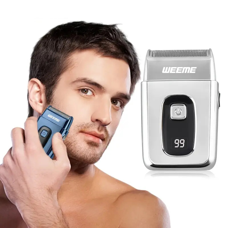 Elektrinis vyriškas skustuvas su šepetiniu varikliu, įkraunamas, veikimo trukmė 1 val., nuimama ir plaunama galvutė, triukšmas mažiau nei 36 dB