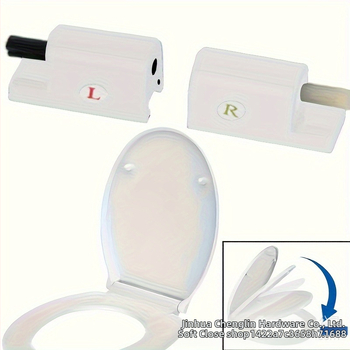Σετ αντικατάστασης μεντεσέου καπακιού τουαλέτας — ABS υλικό, αυτο-αντικατάσταση, μοντέρνο μινιμαλιστικό στυλ, χωρίς υπηρεσία εγκατάστασης