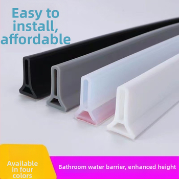 T formos silikoninė juosta vonios kambariui, skirtą integruotam dušui – lipni, atspari vandeniui barjerinė juosta sausam–šlapiam zonoms