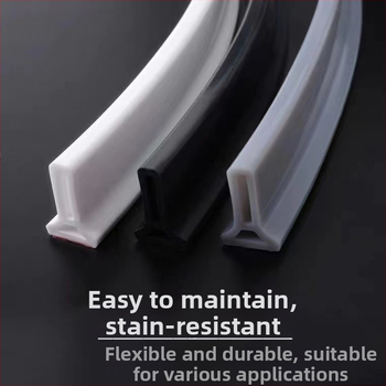 T formos silikoninė juosta vonios kambariui, skirtą integruotam dušui – lipni, atspari vandeniui barjerinė juosta sausam–šlapiam zonoms