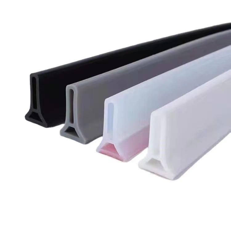 T formos silikoninė juosta vonios kambariui, skirtą integruotam dušui – lipni, atspari vandeniui barjerinė juosta sausam–šlapiam zonoms