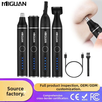 Nosis plaukų kirpimo prietaisas vyrams, įkraunamas, neplaunamas, daugiafunkcis elektrinis priežiūros įrankis