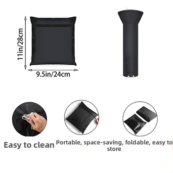 Κάλυμμα θερμαντήρα με αεροενέργεια, ύφασμα Oxford 210D με ασημένια επίστρωση, διαθεσιμότητα εξατομίκευσης, μοντέρνο μινιμαλιστικό στυλ, κάλυμμα σκόνης/καναπέ/κλιματιστήρα