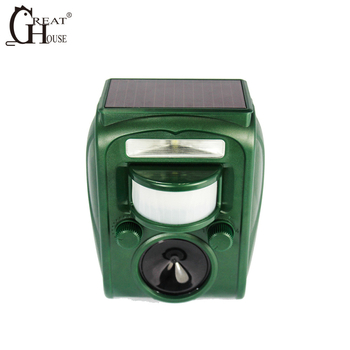 Ηλιακός υπερηχητικός απωθητής παρασίτων για φάρμες και κήπους – μοντέλο GH-501 | 5.1V / 21kHz / 0.2W | ABS περίβλημα