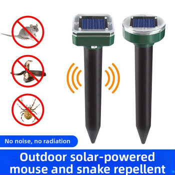 Ultrahangos egérriasztó, modell 6955, újratölthető, ABS ház, 1.2V