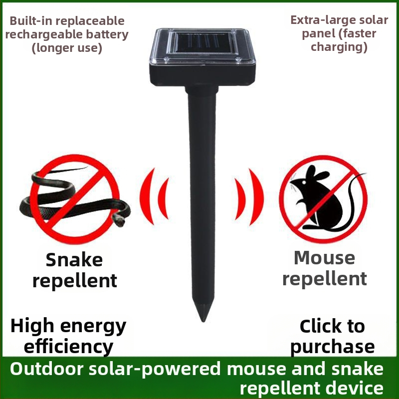 Ultrazvukový odpudzovač myší, model 6955, nabíjateľný, ABS puzdro, 1.2V