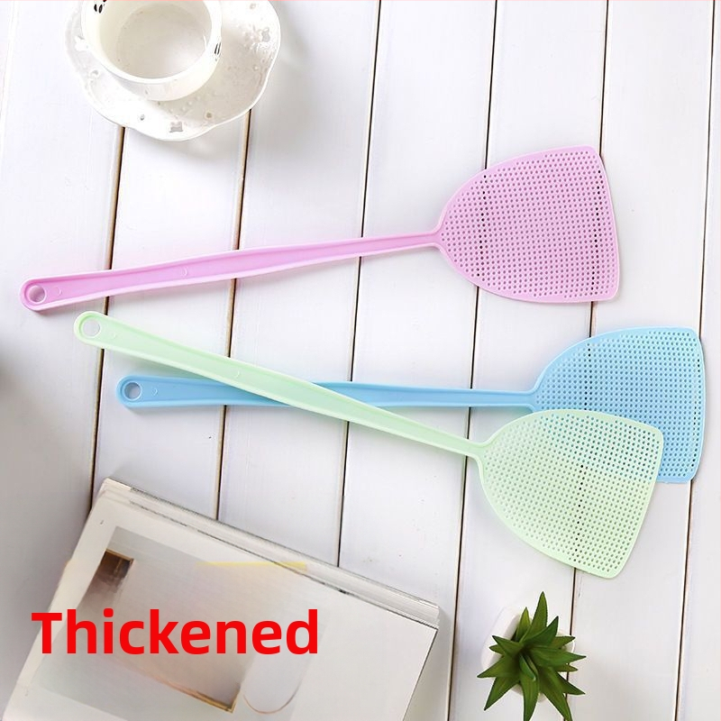 Пластмасова мухарка с дълга дръжка, проста конструкция, нетоксична, без аромат, възможност за персонализация