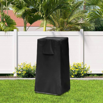 Κάλυμμα φοντάν με μινιμαλιστικό τετράγωνο σχέδιο, Oxford ύφασμα με ασημένιο επίχρισμα, επεκτειόμενο άνοιγμα, σκελετός ινών, προσαρμόσιμο πακέτο