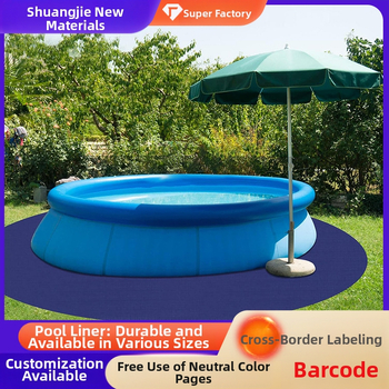 Κυκλική επένδυση πισίνας - Πολυεστερικό γεωϋφασμα, ανθεκτικό στη διάτρηση, αντιολισθητικό, γεωμεμβράνη