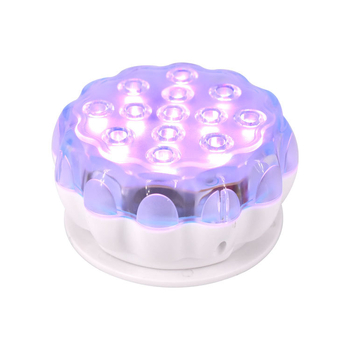 Merulė LED šviesa su nuotolinio valdymo, 5V įvadas, 13 LED, IP68 vandeniui atspari, 30 000 valandų tarnavimo laikas, tinkama akvariumams ir vandens dekoracijoms