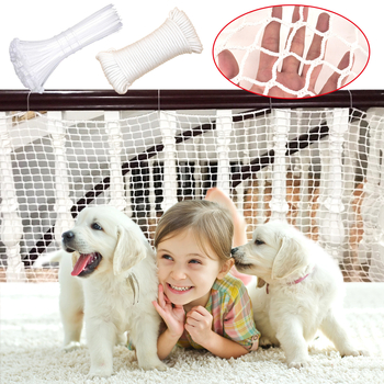 Apsauginis tinklas laiptams, balkonui ir langams be mazgų tinklo, katėms ir šunims atsparus, apsauga nuo kritimo