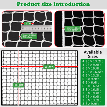 Apsauginis tinklas laiptams, balkonui ir langams be mazgų tinklo, katėms ir šunims atsparus, apsauga nuo kritimo