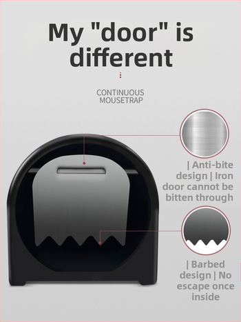 Visapusinė automatinė pelės gaudyklė, tvirta konstrukcija, kilmės vieta: Xingtai, Hebei