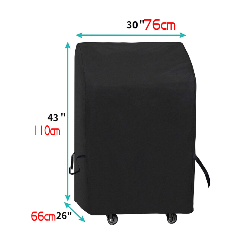 Kültéri grillsütővédő 420D Oxford vászonból, modern minimalista stílus.