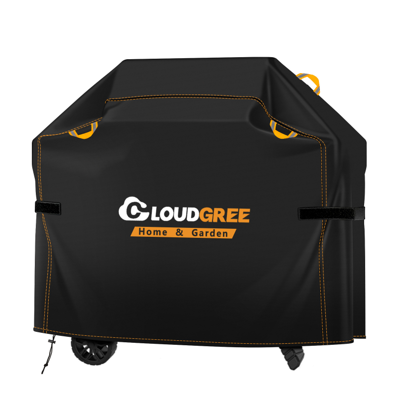 Acoperire pentru grătar de grădină, exterior, impermeabilă și rezistentă la praf, țesătură Oxford 210D, stil modern minimalist