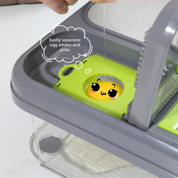 Daugiafunkcinis daržovių pjaustytuvas su rankos apsauga, 22 dalių rinkinys, plastikinis virtuvės įrankis