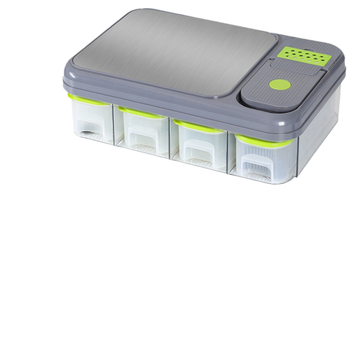 Daugiafunkcinis daržovių pjaustytuvas su rankos apsauga, 22 dalių rinkinys, plastikinis virtuvės įrankis