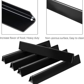 Weber7620 Εμαγιέ Θερμαντική Πλάκα Φούρνου με Προστασία Φλόγας, Σφραγισμένη από Α3 Ατσάλι, Πολυλειτουργική