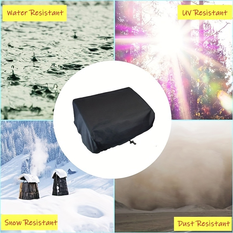 Αδιάβροχο εξωτερικό κάλυμμα για ταψιά μπάρμπεκιου, φορητό, 210D Oxford ύφασμα, προστασία από σκόνη, προσαρμοσμένη επεξεργασία