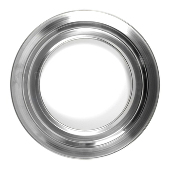 Nerūdijančio plieno lauko Korėjietiško stiliaus grilių plokštė elektrinei keraminei viryklei ir šviesos bangų orkaitėi; apvali, nešiojama, lengvai valoma, be dangos