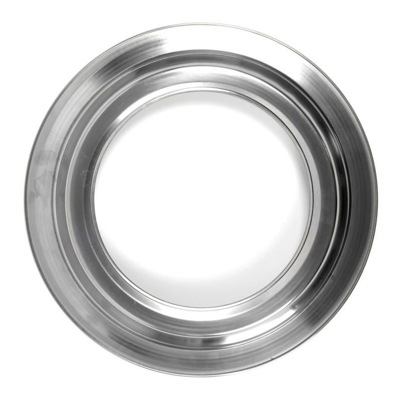 Nerūdijančio plieno lauko Korėjietiško stiliaus grilių plokštė elektrinei keraminei viryklei ir šviesos bangų orkaitėi; apvali, nešiojama, lengvai valoma, be dangos