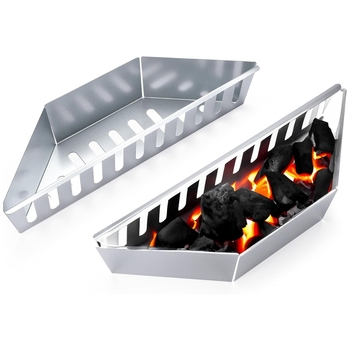 BBQ димна кутия за открито барбекю — галванизирана ламарина, OEM марка, инструменти за барбекю, модерен стил