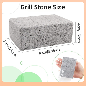 Pumice Cleaning Bricks για BBQ σχάρες, συσκευασία 100 τεμαχίων