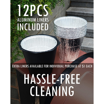 Подобрена кофа за мазнини с капак, уловител на мазнини за пушач