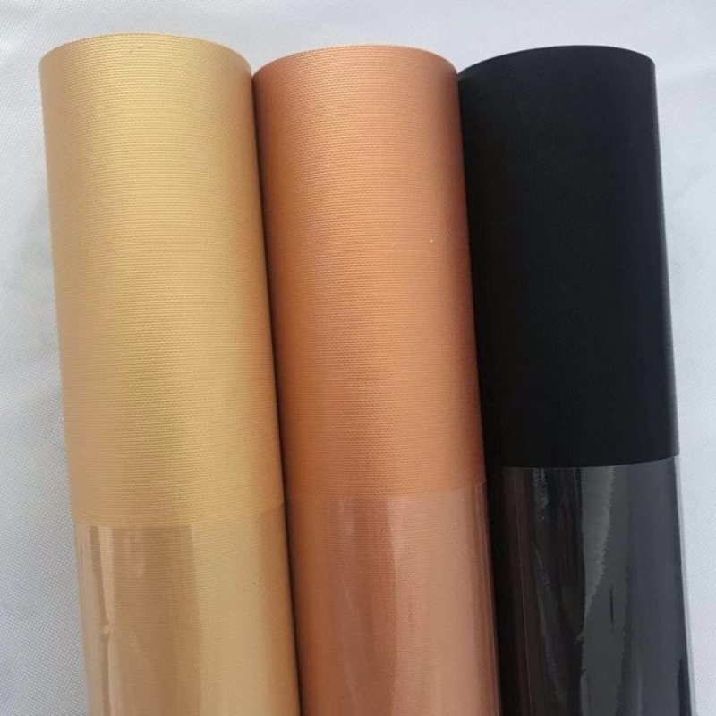 Apskritimo formos kepsninės kilimėlis su PTFE (teflono) danga, nelimpantis, aukštos temperatūros atsparus