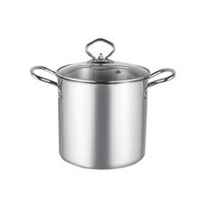 Daugiafunkcinis nerūdijančio plieno puodas kepimui, su vienu dugnu, tinkamas indukcinė plokštei, modelis xkyzg-01