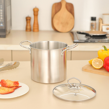 Daugiafunkcinis nerūdijančio plieno puodas kepimui, su vienu dugnu, tinkamas indukcinė plokštei, modelis xkyzg-01